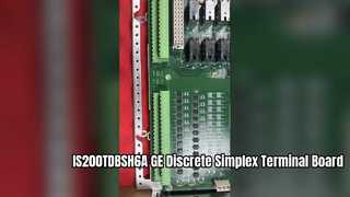 IS200TDBSH6A Morsettiera simplex I/O discreti GE Mark VI